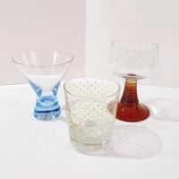 Vintage Cocktail Glasses, Set of Three, Variety Barware