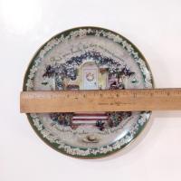 Vintage Bradford Exchange Welcome Home Series Collectible Plates, Set of 3, Hold Fast to Your Family, Cherish Your Family, Rejoice in the Small Things