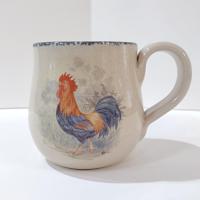 Vintage Home and Garden Party Rooster Ceramic Mug