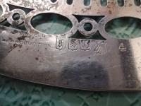 Vintage Antique Sheffield Reproduction Silver Plated Expandable Trivet, Monogram Initial G