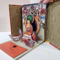 Vintage Tibetan Buddhist Alters Pop-up Book, A Pop-up Gallery of Traditional Art and Wisdom