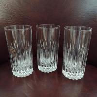 Vintage Gorham Althea Crystal Highball Glasses, Set of Three