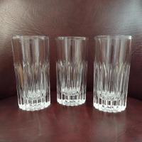 Vintage Gorham Althea Crystal Highball Glasses, Set of Three