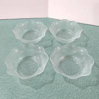 Vintage Arcoroc Salad Soup Cereal Fluted Textured Glass Bowls, Set of 4