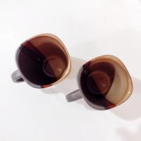 Bazaar Brown Stoneware 16 Ounce Mugs, Set of Two