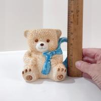 Vintage Tienshan Theodore Bear Figural Coffee Tea Mug, Teddy Bear Ceramic Mug, Planter Pot, Childs Room Nursery Decor