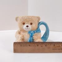 Vintage Tienshan Theodore Bear Figural Coffee Tea Mug, Teddy Bear Ceramic Mug, Planter Pot, Childs Room Nursery Decor