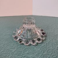Vintage Anchor Hocking Berwick Boopie Glass Candle Holder