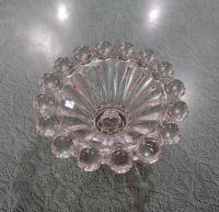 Vintage Anchor Hocking Berwick Boopie Glass Candle Holder