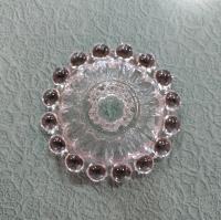 Vintage Anchor Hocking Berwick Boopie Glass Candle Holder