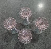 Vintage Anchor Hocking Berwick Boopie Champagne / Tall Sherbet Glasses, Set of Four