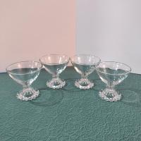 Vintage Anchor Hocking Berwick Boopie Champagne / Tall Sherbet Glasses, Set of Four