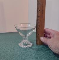 Vintage Anchor Hocking Berwick Boopie Champagne / Tall Sherbet Glasses, Set of Four