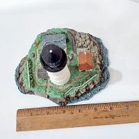 Vintage Boston Harbor Lighthouse Figurine, 1999 Harbor Lights #402R Younger and Associates