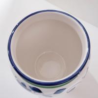 Set of Three Ceramic Pfaltzgraff Canisters, Orleans Pattern, Available for Local Pickup Only