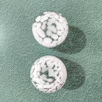 Vintage Double Old Fashioned / Whiskey Blown Glass Holiday Candy Cane Glasses, Set of Two, Festive Christmas Barware