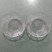 Vintage Arcoroc Canterbury Crocus Clear Glass Cereal Bowls, Set of 2
