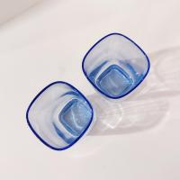 Vintage Libbey Carrington Blue Cooler Glasses, Set of 2, Ice Tea Glasses, 16 Ounce Tumblers