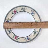 Vintage Mikasa Castle Berry Salad Dessert Appetizer Plates, Set of 2