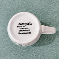 Vintage I Work So Hard for My Cat Ceramic Coffee Mug, Pfaltzgraff Everyday Oversized Mug