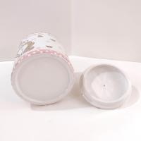 Princess Cat Ceramic Canister Container, Kitty Cat Treat Holder Jar with Lid