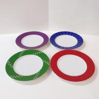 Mikasa Fine China Cheers Plates, Set of Four, Appetizer Salad Sandwich 8 Inch Plates
