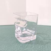 Corkcicle Double Old Fashioned Cigar Holder Whiskey Glass