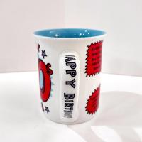 Happy 60th Birthday Coffee Mug, Humorous Funny Senior Citizen Old Person Oversized Mug, 60's Club Birthday Gift