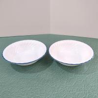 Corelle Blue Velvet Swirl Cereal Salad Soup Bowls, Set of Two