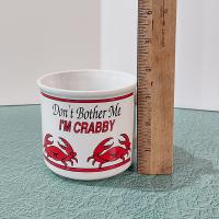 Vintage Don't Bother Me I'm Crabby Ceramic Coffee Tea Mug