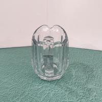 Antique Pressed Glass Creamer / Pitcher, UV Reactive Glass