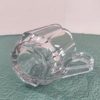 Antique Pressed Glass Creamer / Pitcher, UV Reactive Glass