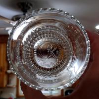 Vintage Crown Royal Whiskey Rocks Glasses, Set of Two