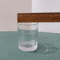 Vintage Crown Royal Whiskey Rocks Glasses, Set of Two