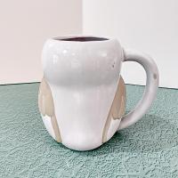 Vintage Cracker Barrel Stoneware Owl Mug, Ceramic Figurative Owl Coffee Tea Mug