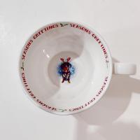 Dachshund Reindeer Christmas Mug, Portobello by Design Bone China Large Oversized Holiday Coffee Mug