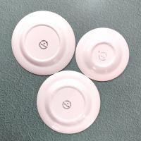 Vintage Sculptured Daisy Metlox Poppy Trail Plates, Set of Three