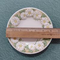 Vintage Sculptured Daisy Metlox Poppy Trail Plates, Set of Three