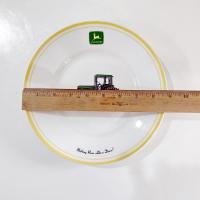 Vintage Gibson John Deere Tractor Salad Plates, Set of Two