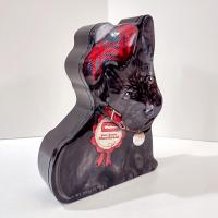 Vintage Walkers Shortbread Scottie Dog Shaped Tin Box, Scotland Storage Tin