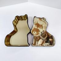 Vintage Walkers Shortbread Scottie Dog Shaped Tin Box, Scotland Storage Tin