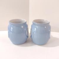 Elf on a Shelf Christmas Coffee Tea Mugs, Set of Two, Hot Chocolate Mugs with Slotted Spoon Holder Handles