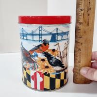 Vintage Fishers Popcorn Maryland Themed Tin, Maryland Lover Gift