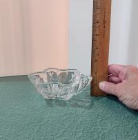 Vintage Waterford Crystal Marquis Snowflake Bowl, Candy Dish, Candle Holder, Trinket Dish