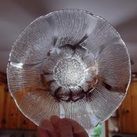 Vintage Arcoroc Fleur 7 1/2 Inch Luncheon Salad Plates, Set of 4