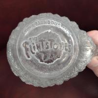 Vintage 1993 Flintstones Collectible McDonalds Clear Glass Mug