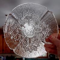 Vintage Dansk Floriform Cow Parsley 7 5/8" Plates, Set of Two