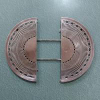 Vintage Antique Sheffield Reproduction Silver Plated Expandable Trivet, Monogram Initial G