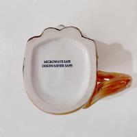 Vintage Fox Ceramic Coffee Tea Mug, Fox Figurative Mug