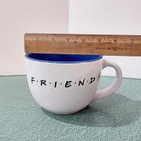 Vintage Friends TV Show Oversized Ceramic Coffee Mug, 24 Ounce XL Soup Mug